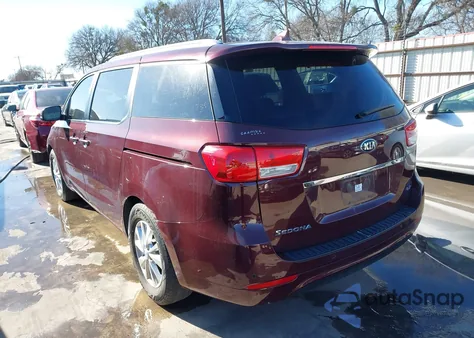 2017 Kia Sedona Lx z USA, uszkodzony, nr VIN KNDMB5C1XH6320142